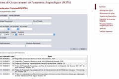 Banco de Portarias de Arqueologia BPA / SGPA - Resultado da Consulta