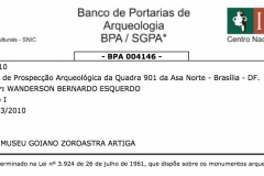 Banco de Portarias de Arqueologia BPA / SGPA - Detalhe